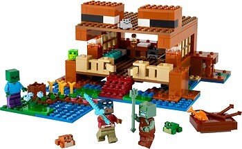 Фото LEGO Minecraft Будинок у формі жаби (21256)