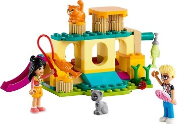 Фото LEGO Friends Пригоди на котячому ігровому майданчику (42612)