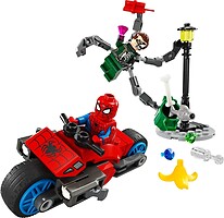 Фото LEGO Marvel Погоня на мотоциклах Человек-Паук vs. Доктор Осьминог (76275)