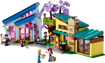 Фото LEGO Friends Родинні будинки Оллі й Пейслі (42620)