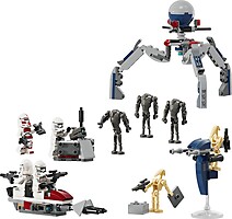 Фото LEGO Star Wars Клоны-пехотинцы и Боевой дроид. Боевой набор (75372)