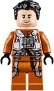 Фото LEGO Star Wars Poe Dameron - Pilot Jumpsuit, Hair Swept Left Tousled (sw0931)