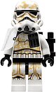 Фото LEGO Star Wars Sandtrooper (Sergeant) - White Pauldron, Ammo Pouch, Dirt Stains, Survival Backpack (sw0894)