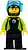 Фото LEGO City Diver - Male, Black Flippers and Wetsuit (cty0958)