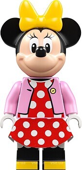 Фото LEGO Disney Minnie Mouse - Red Polka Dot Dress, Yellow Bow (dis089)