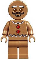Фото LEGO Gingerbread Man - Moustache (hol169)