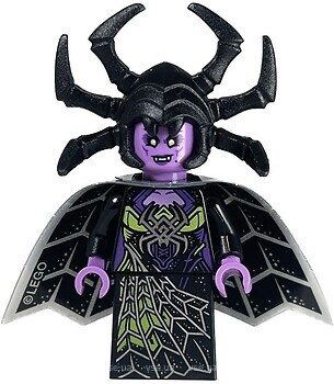Фото LEGO Monkie Kid Spider Queen - Spider Mask, Cape (mk039)