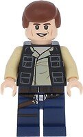 Фото LEGO Star Wars Han Solo - Dark Blue Legs, Vest with Pockets (sw0539)