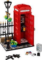 Фото LEGO Ideas Червона лондонська телефонна будка (21347)