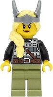 Фото LEGO Creator Viking Warrior - Female, Bright Light Yellow Hair with Winged Tiara (vik039)