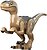 Фото LEGO Jurassic World Velociraptor - Dark Tan, Dark Bluish Gray Back (Raptor15)
