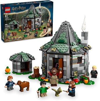 Фото LEGO Harry Potter Хатинка Геґріда: Несподівані гості (76428)