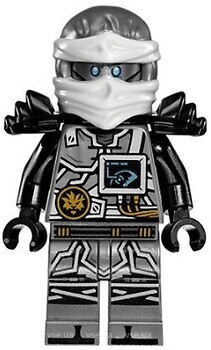 Фото LEGO Ninjago Zane - Hands of Time, Black Armor (njo285)
