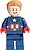 Фото LEGO Super Heroes Captain America - Dark Blue Suit, Red Hands, Hair (sh741)