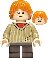 Фото LEGO Harry Potter Ron Weasley - Dark Tan Sweater (hp142)