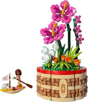 Фото LEGO Disney Квітковий горщик Ваяни (43252)