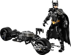 Фото LEGO Batman Фігурка Бетмена для складання і бетцикл (76273)