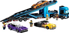 Фото LEGO City Вантажівка-транспортер зі спортивними авто (60408)