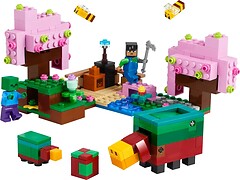 Фото LEGO Minecraft Квітучий вишневий сад (21260)