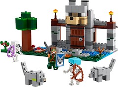 Фото LEGO Minecraft Вовк із Цитаделі (21261)