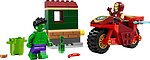 Фото LEGO Marvel Залізна Людина на мотоциклі й Галк (76287)