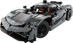 Фото LEGO Technic Koenigsegg Jesko Absolut — серый гиперкар (42173)