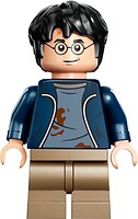 Фото LEGO Harry Potter Harry Potter - Sand Blue Shirt with Dirt Stains, Printed Arms (hp419)