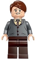 Фото LEGO Harry Potter Professor Remus Lupin - Dark Bluish Gray Cardigan, Tan Shirt (hp420)