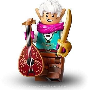 Фото LEGO Minifigures Ельф-бард (71047-9)