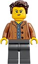 Фото LEGO Ideas Mom - Freckles, Medium Nougat Jacket, Dark Brown Hair (idea053)