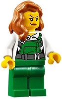 Фото LEGO City Bandit - Female with Green Overalls (cty0745)