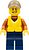 Фото LEGO City Jungle Explorer - Male, Life Jacket Center Buckle, Big Smile (cty0816)