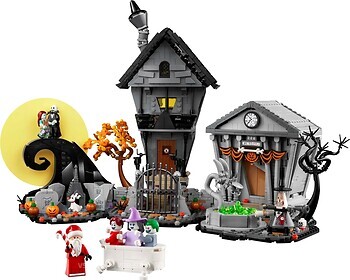 Фото LEGO Ideas Жах перед Різдвом від Тіма Бертона та студії Disney (21351)