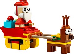 Фото LEGO Creator Поїздка на санчатах Санти (30670)