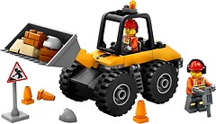 Фото LEGO City Жовтий будівельний автонавантажувач (60450)