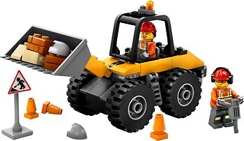 Фото LEGO City Желтый строительный автопогрузчик (60450)