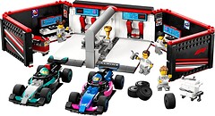 Фото LEGO City Гараж F1 та автомобілі Mercedes-AMG і Alpine (60444)