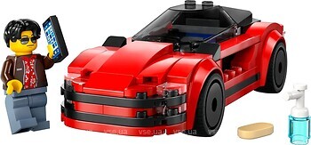 Фото LEGO City Червоний спортивний автомобіль (60448)