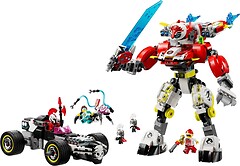 Фото LEGO Dreamzzz Робот-тигр Купера та Хот-род авто Зеро (71497)