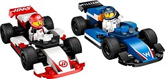 Фото LEGO City Автомобілі для перегонів F1 команд Williams Racing та Haas F1 (60464)