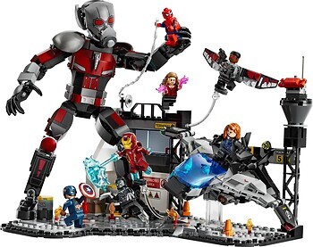 Фото LEGO Marvel Перший месник: Протистояння Пригодницька битва (76314)