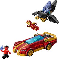 Фото LEGO Marvel Автомобіль Залізної людини і Чорна Пантера проти Червоного Халка (76310)