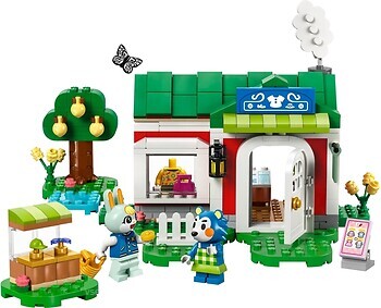 Фото LEGO Animal Crossing Магазин одежды, принадлежащий Able Sisters (77055)