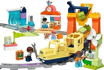 Фото LEGO Duplo Великий інтерактивний громадський потяг (10428)