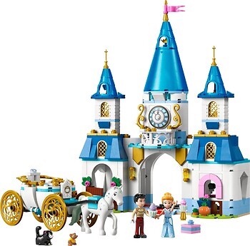 Фото LEGO Disney Princess Замок Попелюшки й карета (43275)