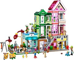 Фото LEGO Friends Хартлейк-Сіті. Квартири і крамниці (42670)