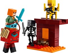 Фото LEGO Minecraft Битва з лавою у Незері (21266)