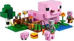 Фото LEGO Minecraft Будинок для поросят (21268)