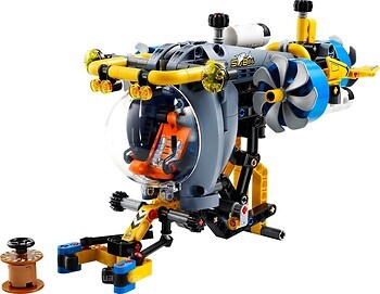 Фото LEGO Technic Глибоководний дослідницький підводний човен (42201)