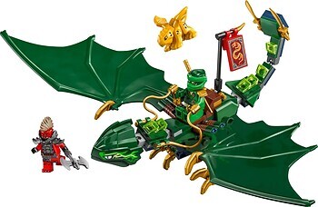Фото LEGO Ninjago Зелений лісовий дракон Ллойда (71829)